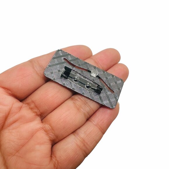 ⭐Social Battery Sliding Enamel Pin Badge Cute Mood Indicator Cartoon Rainbow New - Picture 3 of 6